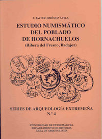 Estudio numismático del poblado de Hornachuelos, de Jiménez Avila | portada del libro