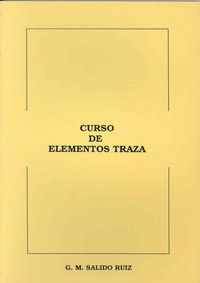 Curso de elementos traza, de Salido Ruiz | portada del libro