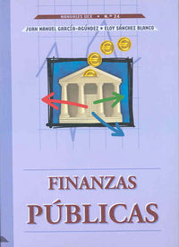 Finanzas públicas, de García-Agúndez Jiménez | portada del libro