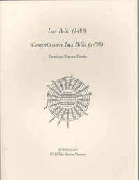 Lux Bella (1492). Comento sobre Lux Bella (1498), de Marcos Durán | portada del libro