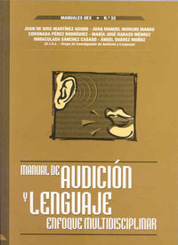 Manual de Audición y Lenguaje. Enfoque multidisciplinar, de Martínez Agudo | portada del libro