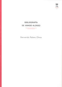 Bibliografía de Amado Alonso, de Palomo Olmos | portada del libro
