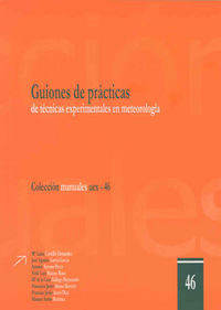 Guiones de prácticas de técnicas experimentales en meteorología, de Cancillo Fernández, Mª Luisa | portada del libro