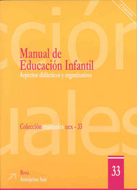 Manual de Educación Infantil, de AMEIJEIRAS SA¡Z | portada del libro