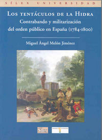 Los tentáculos de la Hidra. Contrabando y militarización del orden público en España (1784-1800), de Melón Jiménez | portada 