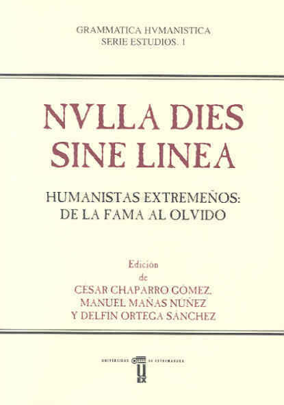 NULLA DIES SINE LINEA, de VARIOS AUTORES | portada del libro