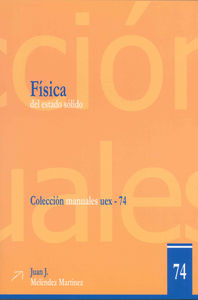 Física del Estado Sólido, de Meléndez Martínez | portada del libro