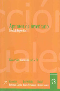 Apuntes de inventario forestal de gestión, de Bertomeu García | portada del libro