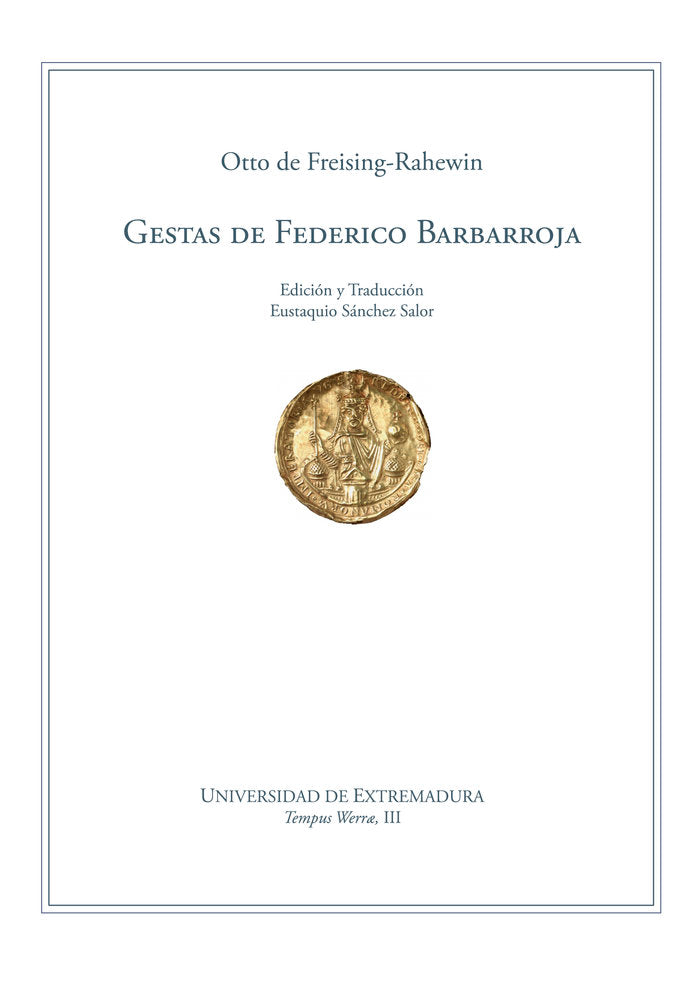 Gestas de Federico Barbarroja, de De Freising-Rahewin, Otto | portada del libro