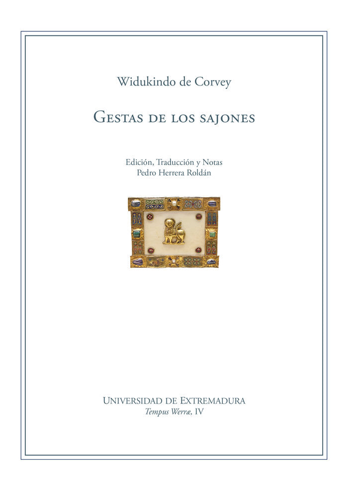 Widukindo de Corvey. Gestas de los Sajones, de De Corvey, Widukindo | portada del libro