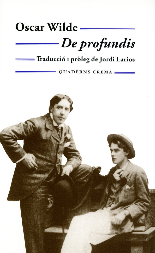 De profundis, de Wilde, Oscar | portada del libro