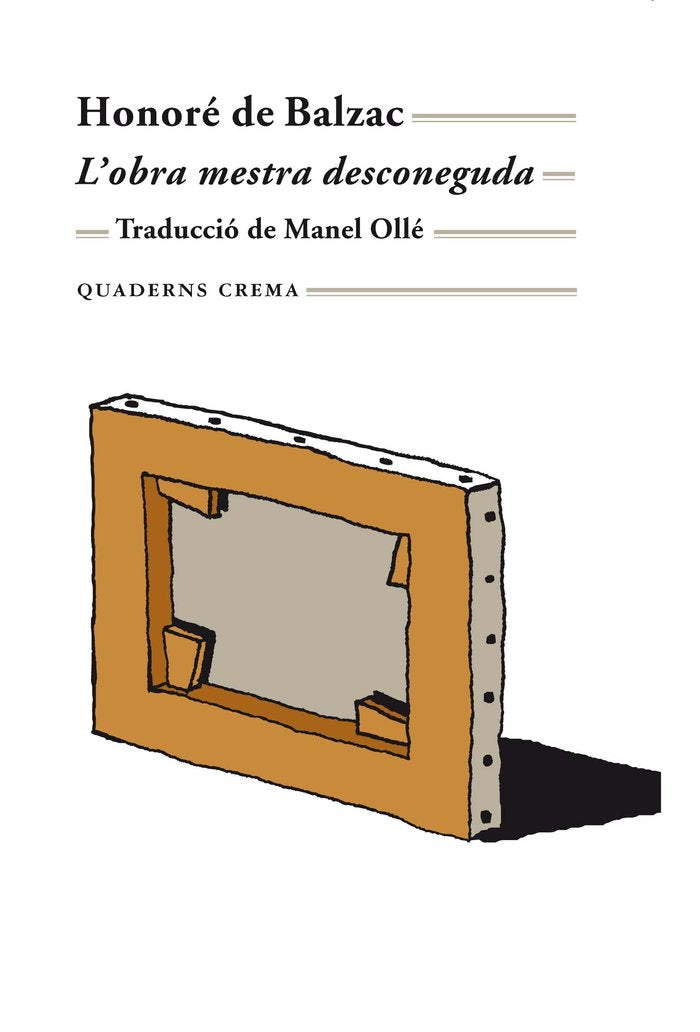 L'obra mestra desconeguda, de De Balzac, Honoré | portada del libro