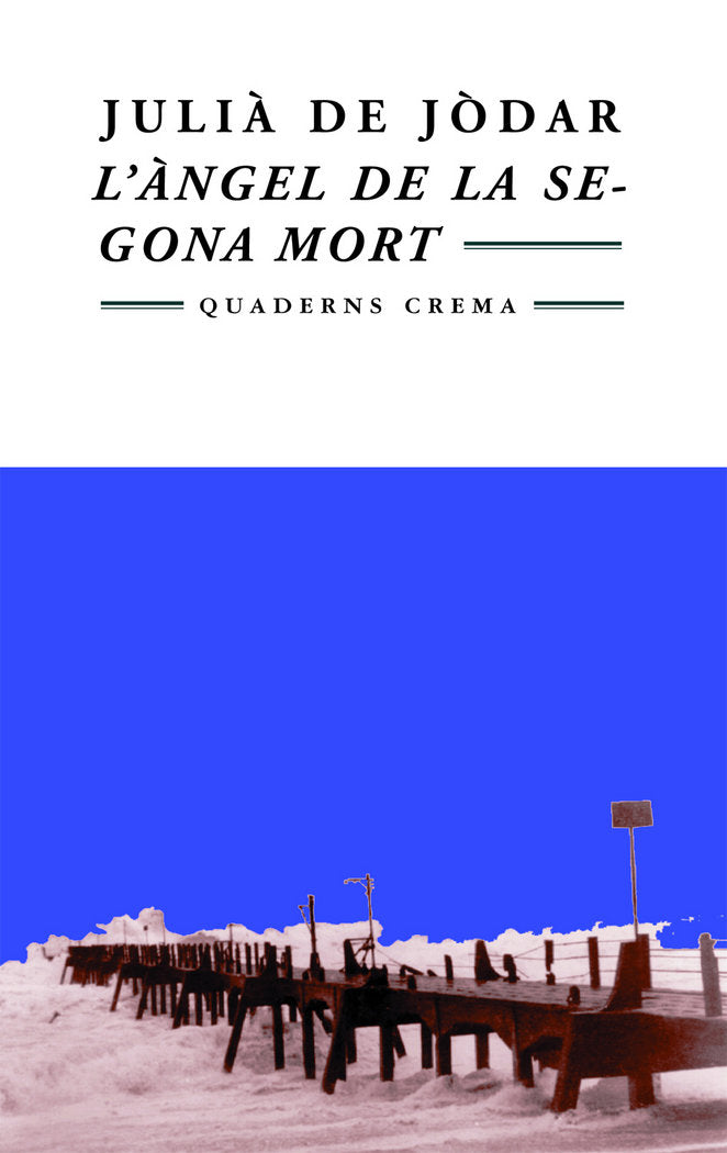 L'àngel de la segona mort, de de Jòdar, Julià | portada del libro