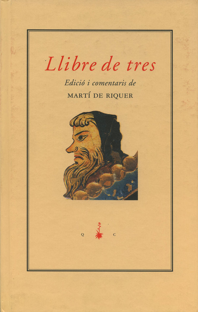 Llibre de tres, de de Riquer i Morera, Martí | portada del libro