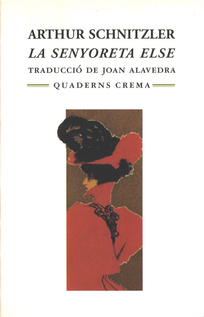 La senyoreta Else, de Schnitzler, Arthur | portada del libro