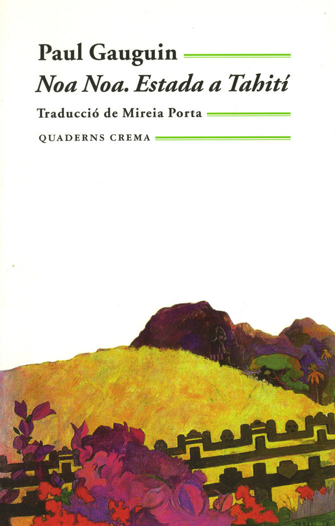 Noa Noa. Estada a Tahití, de Gauguin, Paul | portada del libro