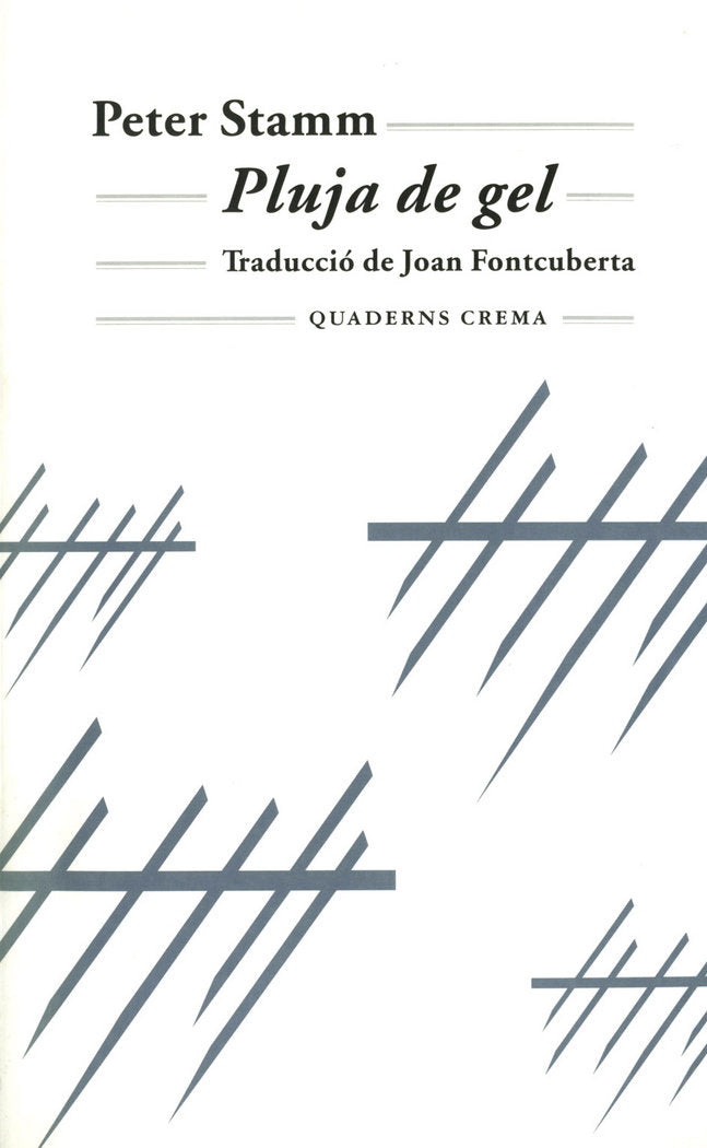 Pluja de gel, de Stamm, Peter | portada del libro