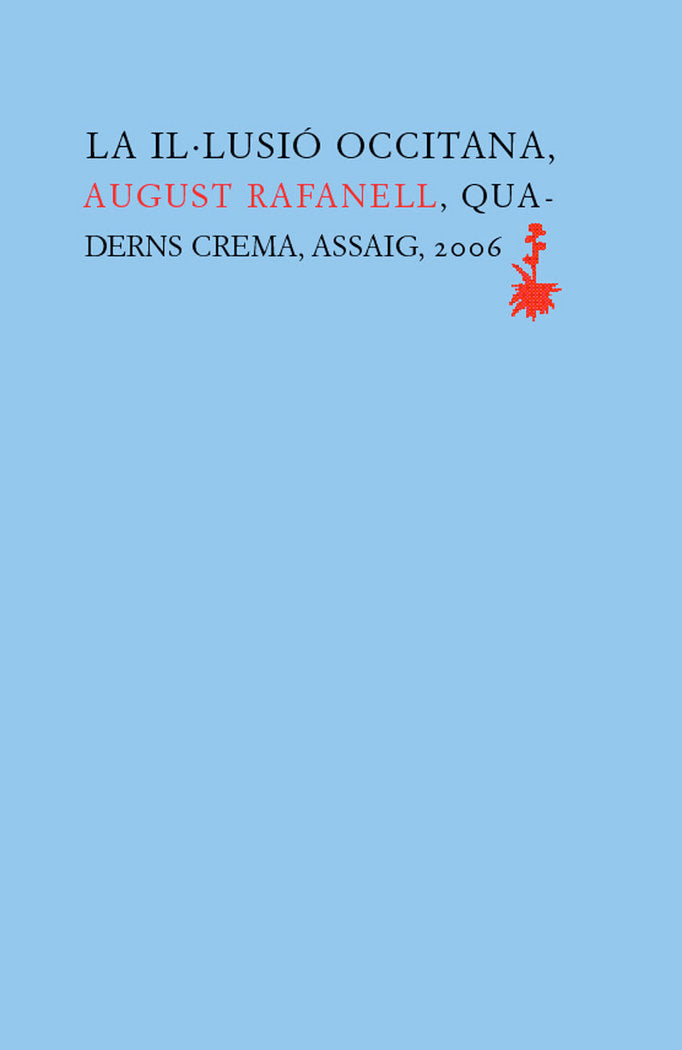 La il·lusió occitana, de Rafanell, August | portada del libro
