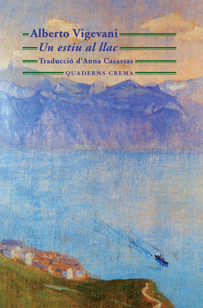 Un estiu al llac, de Vigevani, Alberto | portada del libro