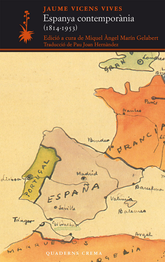 Espanya contemporània (1814-1953), de Vicens Vives, Jaume | portada del libro