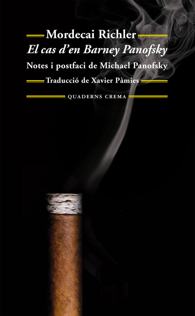 El cas d'en Barney Panofsky, de Richlet, Mordecai | portada del libro