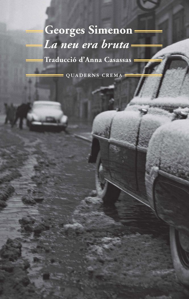 La neu era bruta, de Simenon, Georges | portada del libro