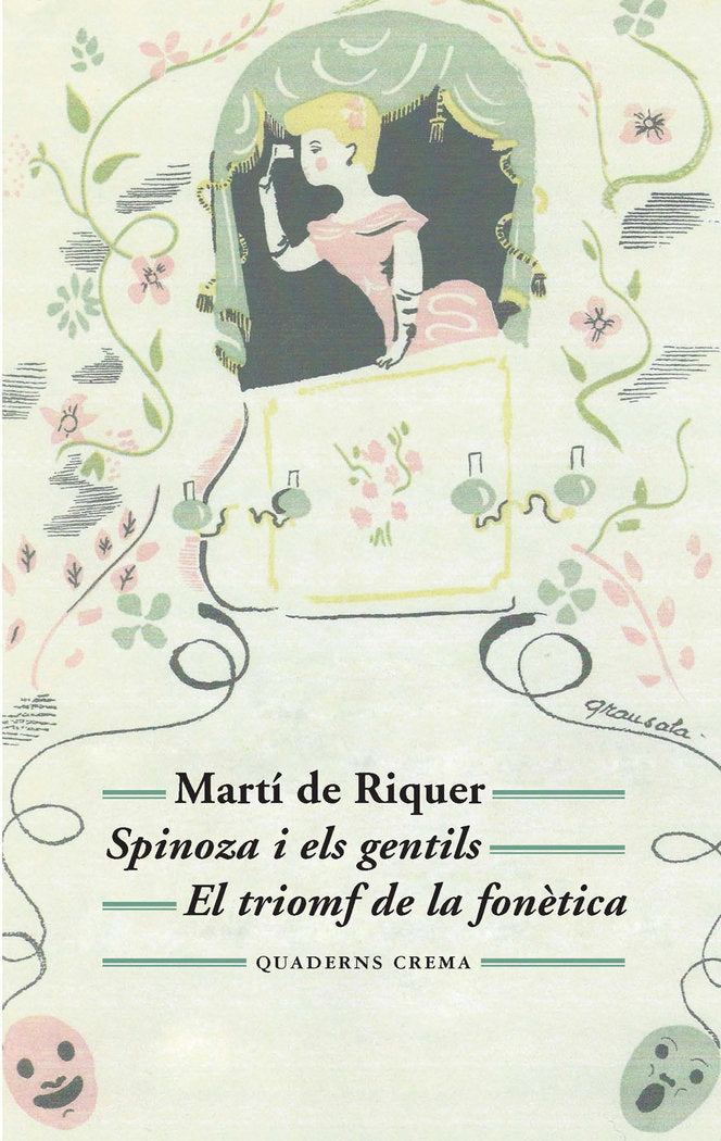 Spinoza i els gentils / El triomf de la fonètica, de de Riquer Morera, Martí | portada del libro