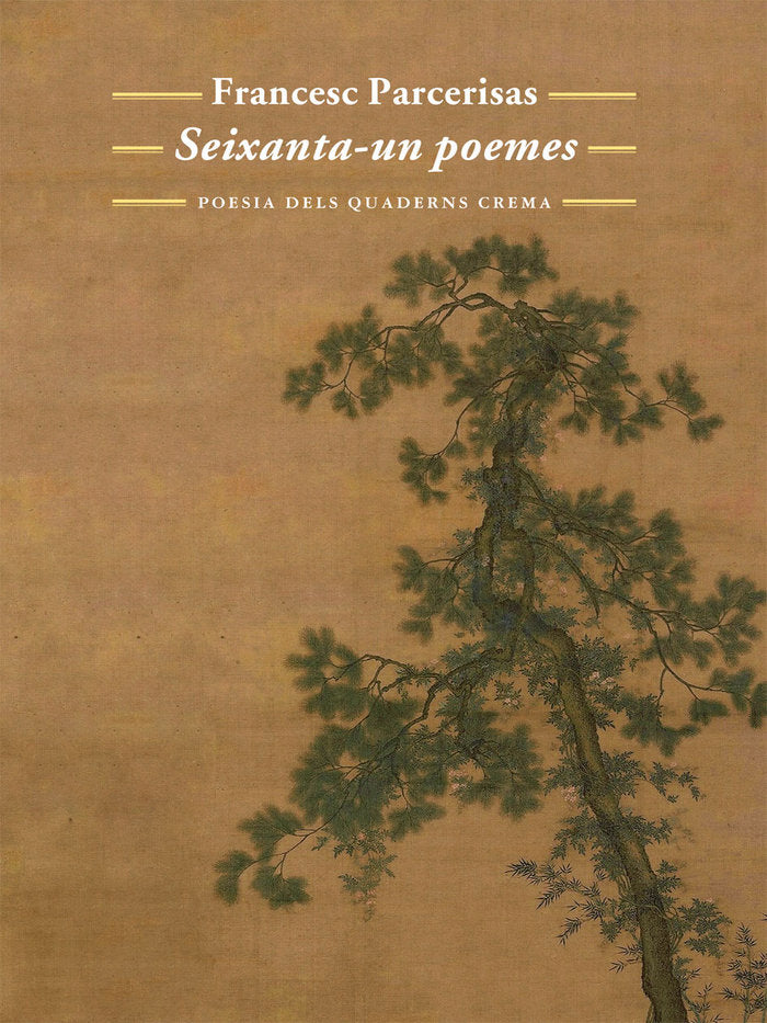 Seixanta-un poemes, de Parcerisas Vázquez, Francesc | portada del libro