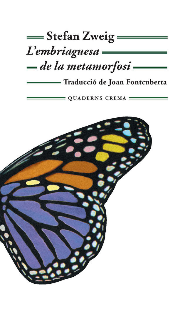 L'embriaguesa de la metamorfosi, de Zweig, Stefan | portada del libro