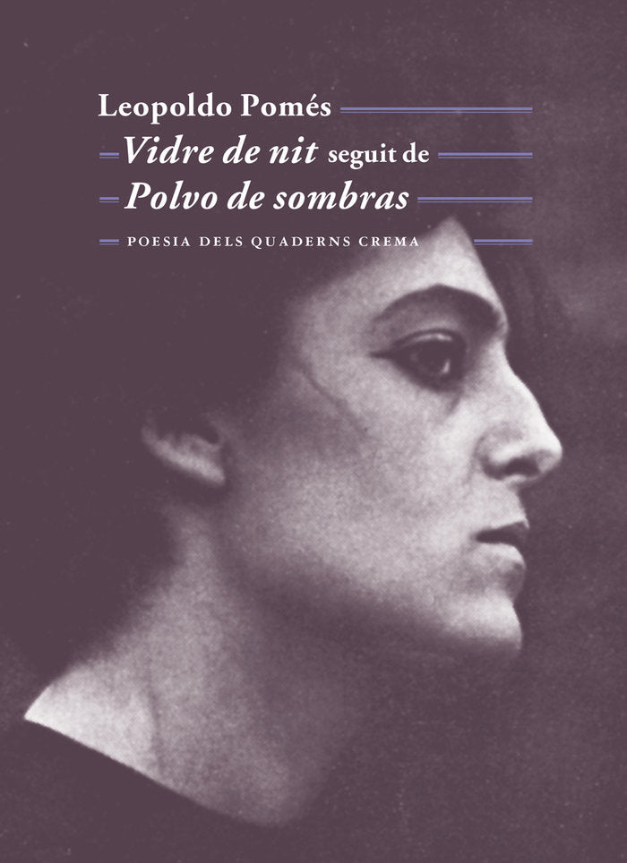 Vidre de nit seguit de Polvo de sombras, de Pomés Campello, Leopoldo | portada del libro