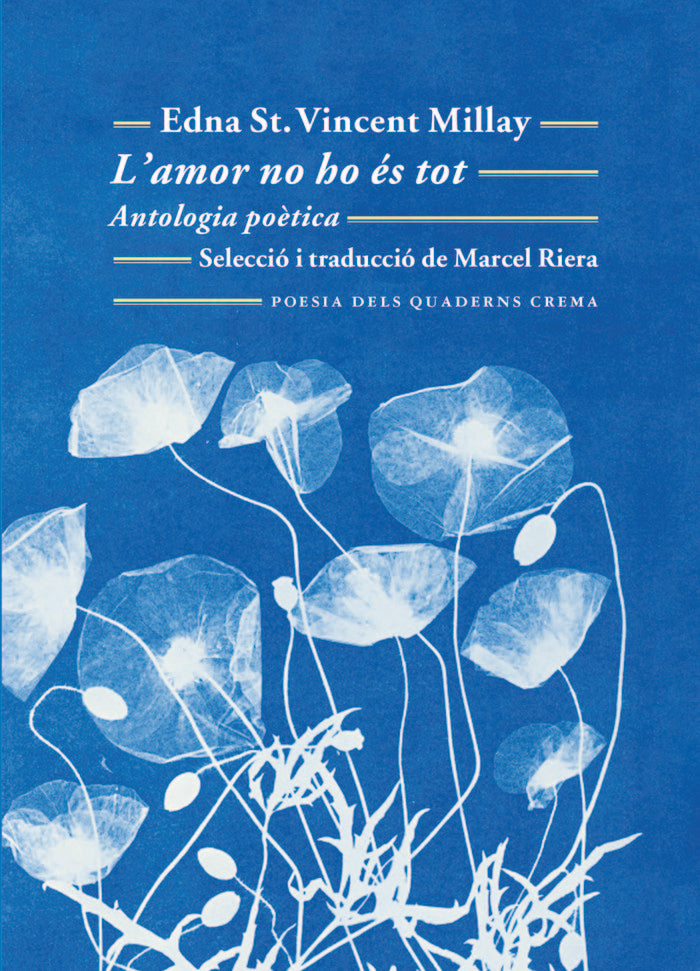 L'amor no ho és tot, de St. Vincent Millay, Edna | portada del libro