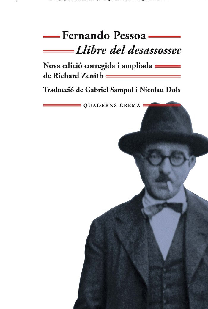 Llibre del desassossec, de Pessoa, Fernando | portada del libro