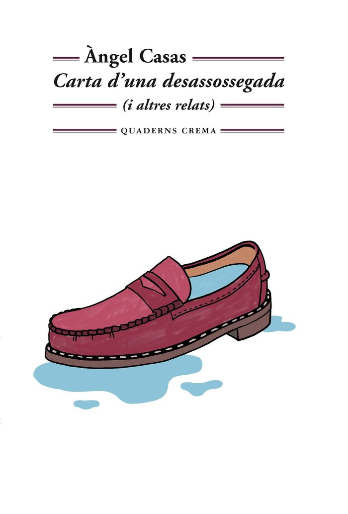 Carta d'una desassossegada, de Casas Mas, Àngel | portada del libro