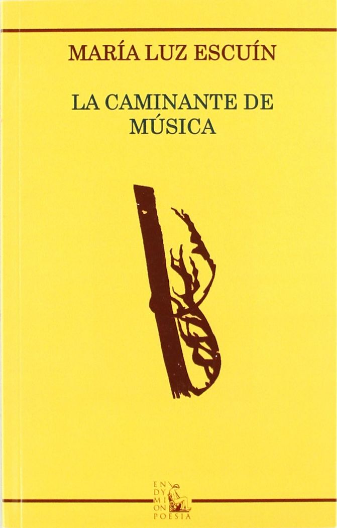 La caminante de música, de Escuín | portada del libro