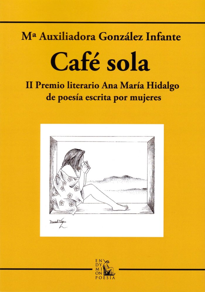 Café sola, de María Auxiliadora González Infante | portada del libro