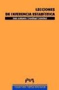 Lecciones de inferencia estadística, de Cristóbal Cristóbal | portada del libro