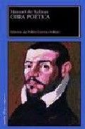 Obra poética de Manuel de Salinas, de Salinas y Lizana | portada del libro