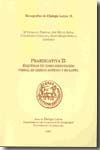 Praedicativa II: esquemas de complementación verbal en griego antiguo y en latín, de Torrego | portada del libro