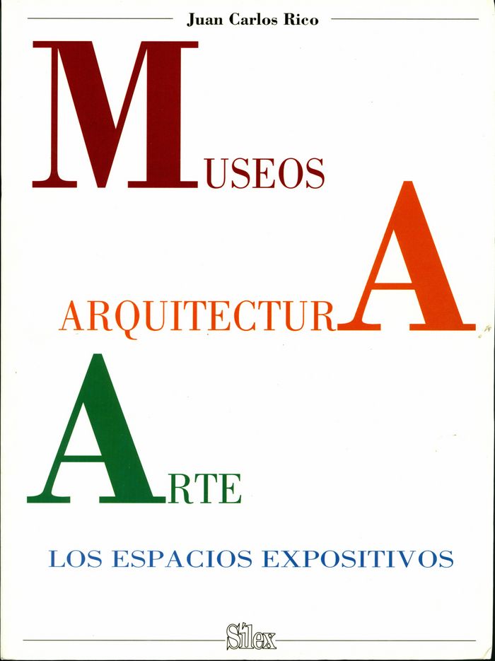 Museos, arquitectura, arte, de Rico | portada del libro