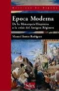 Epoca Moderna, de BUSTOS RODRIGUEZ | portada del libro