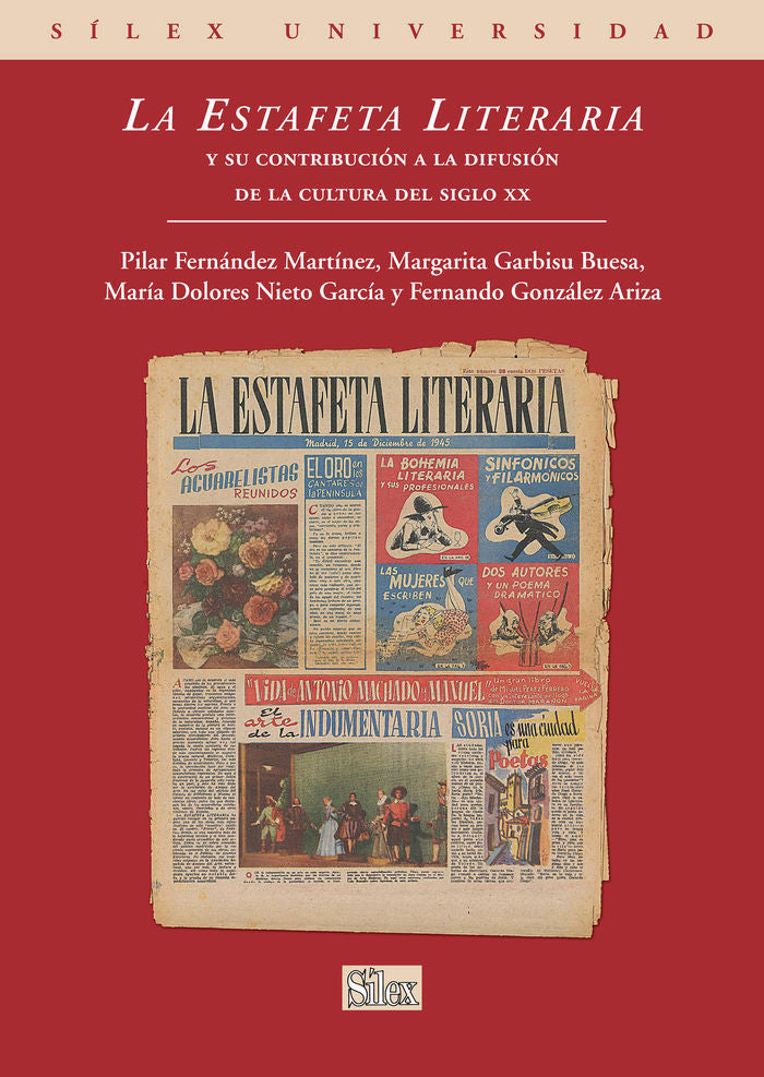 ESTAFETA LITERARIA Y SU CONTRIBUCION A LA DIFUSION DE LA CULTURA, de González Ariza | portada del libro