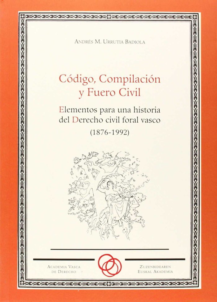 CODIGO, COMPILACION Y FUERO CIVIL, de URRUTIA | portada del libro