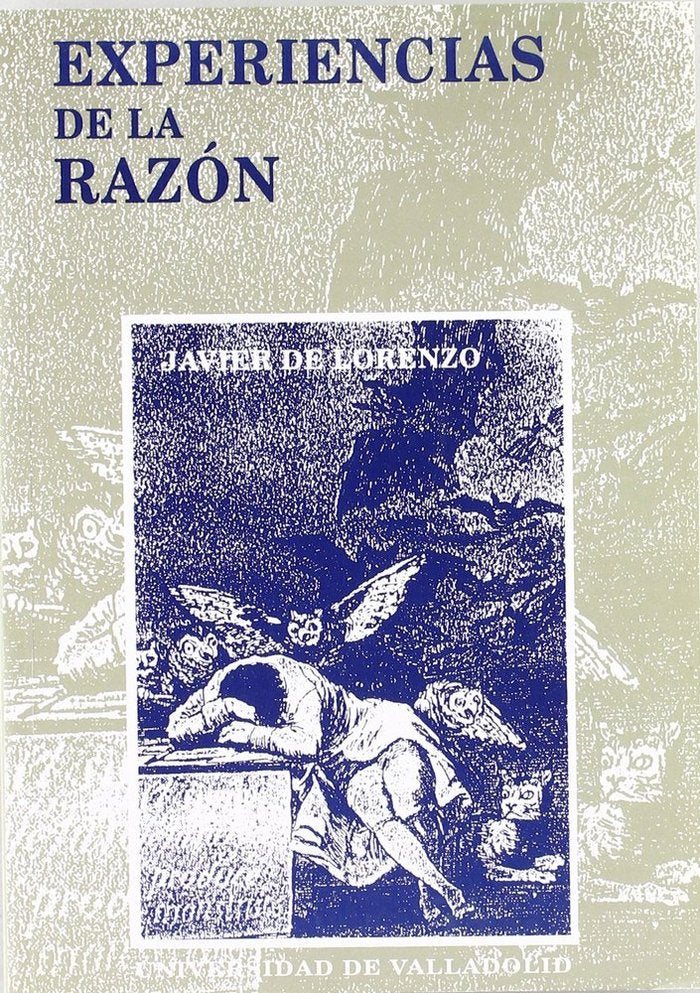 EXPERIENCIAS DE LA RAZÓN, de LORENZO MARTINEZ | portada del libro