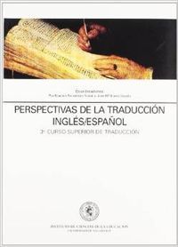 PERSPECTIVAS DE LA TRADUCCIÓN INGLES/ESPAÑOL, de FERNANDEZ NISTAL | portada del libro