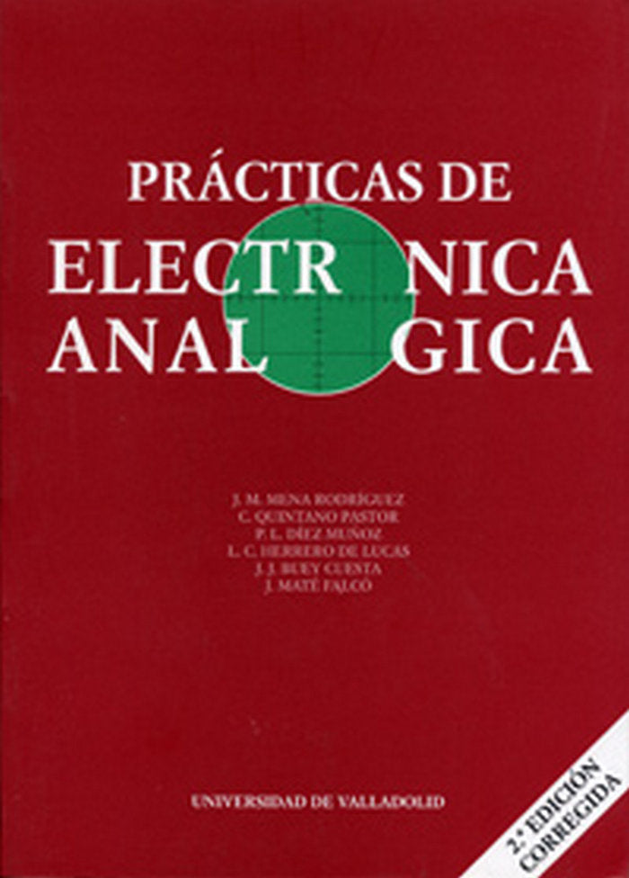 PRACTICAS DE ELECTRONICA ANALOGICA (4ª REIMPRESIÓN), de MENA RODRIGUEZ | portada del libro