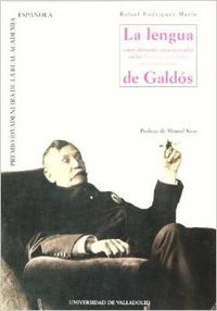 LENGUA COMO ELEMENTO CARACTERIZADOR EN LAS "NOVELAS ESPAÑOLAS CONTEMPORANEAS" DE GALDOS, LA, de RODRIGUEZ MARIN | portada del