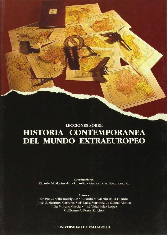 LECCIONES SOBRE HISTORIA CONTEMPORANEA DE MUNDO EXTRAEUROPEO, de MARTIN DE LA GUARDIA | portada del libro