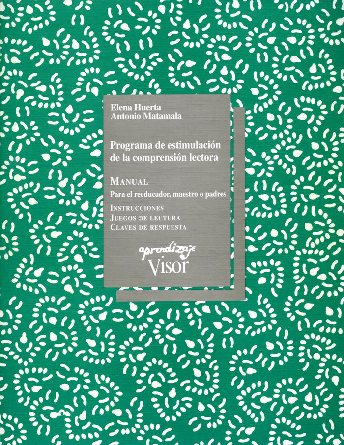 Programa de estimulación de la comprensión lectora, de Huerta, Elena | portada del libro