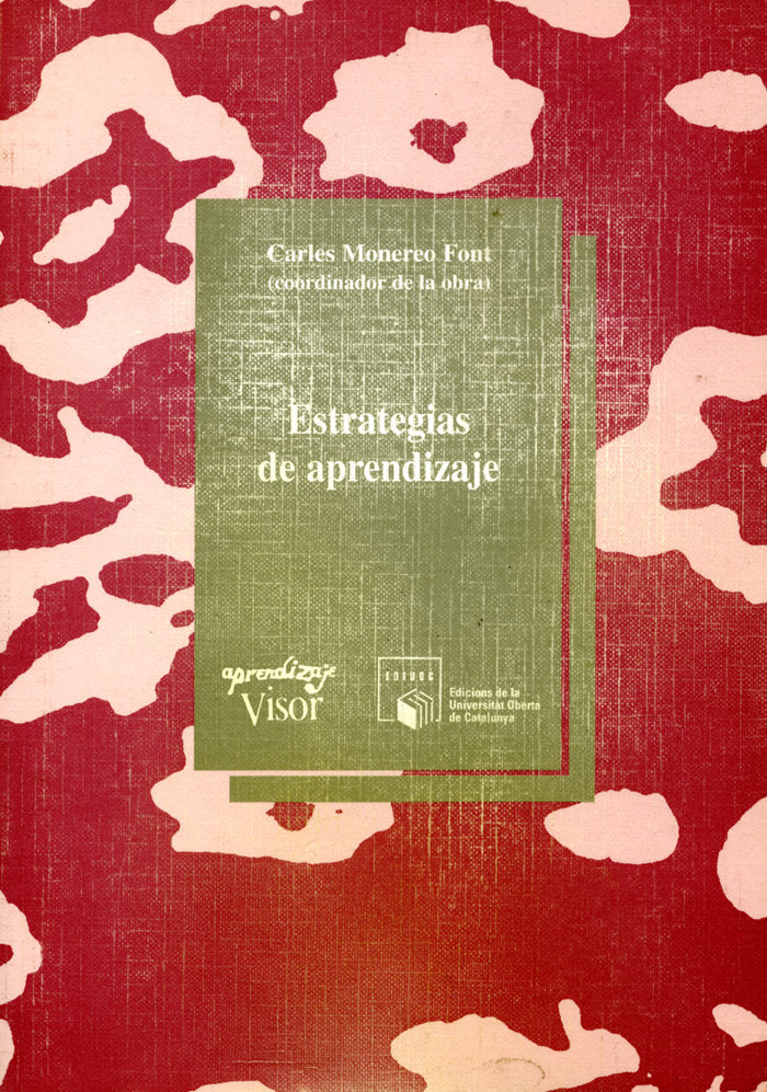Estrategias de aprendizaje, de Autores, Varios | portada del libro
