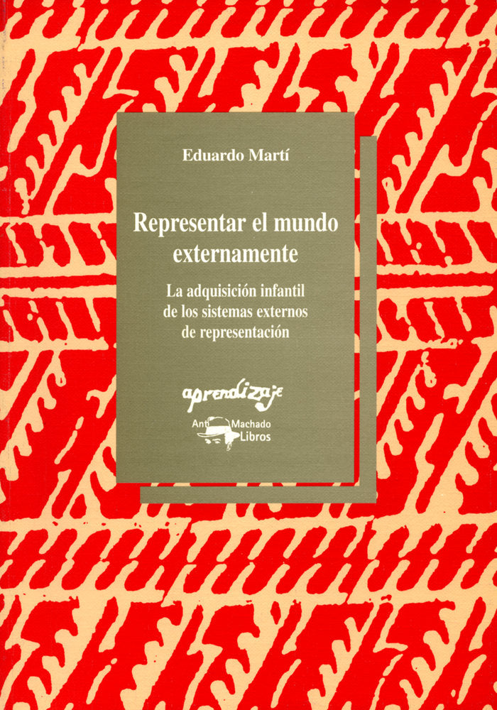 Representar el mundo externamente, de Martí, Eduardo | portada del libro